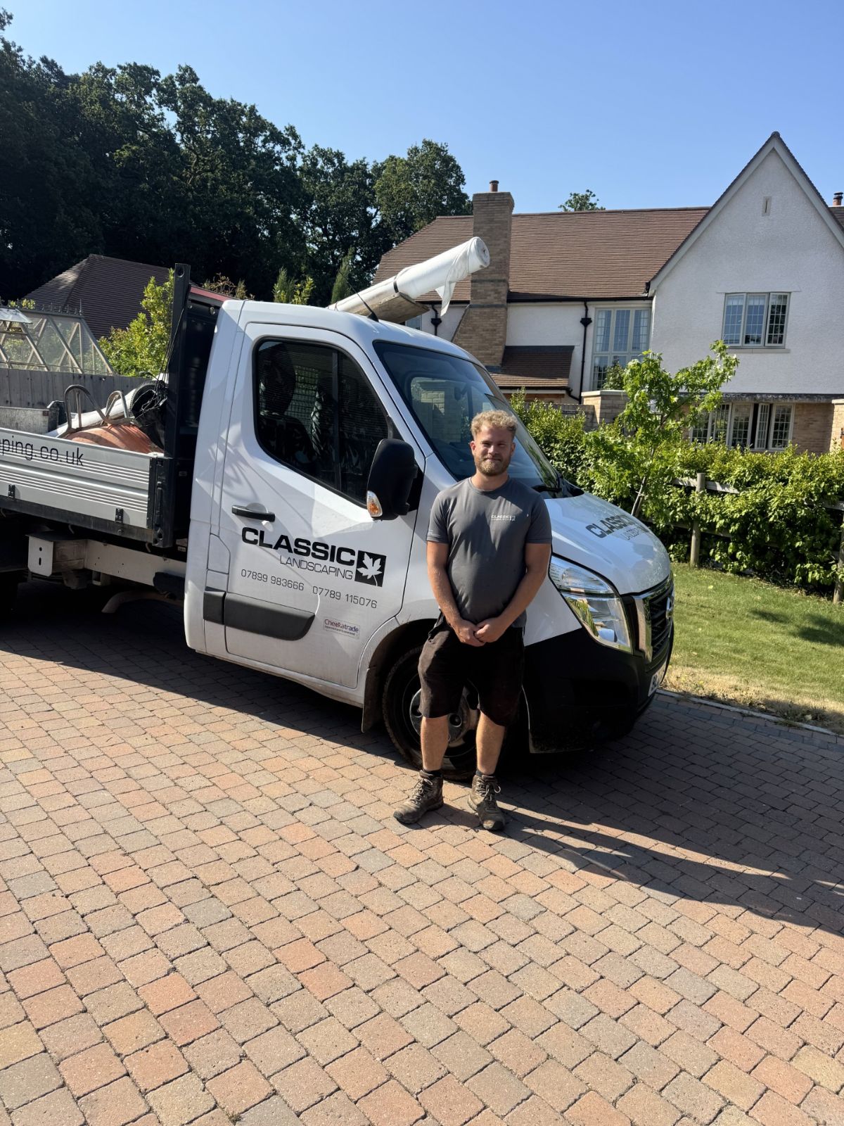 cade member of Classic Landscaping